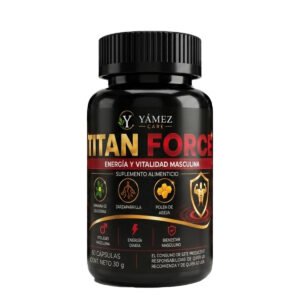 Titan Force (60 Cápsulas) | Energía y Vitalidad Masculina