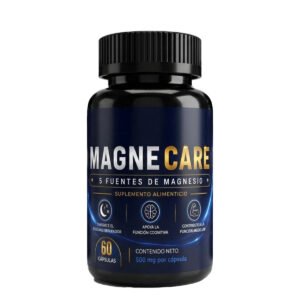 Magne Care (60 Cápsulas) | 5 Fuentes de Magnesio